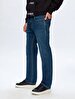 Paul X Düz Paça Orta Bel Jean Trousers