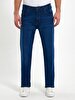 Paul X Straight Leg Mid Waist Jean Trousers