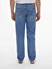 Paul X Düz Paça Orta Bel Jean Trousers