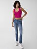 Aspen Y Mid Waist Jean Trousers