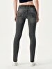 Julita X Tapered Leg Low Waist Jean Trousers
