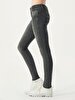 Julita X Tapered Leg Low Waist Jean Trousers