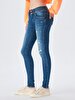Julita X Tapered Leg Low Waist Jean Trousers