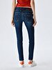 Julita X Tapered Leg Low Waist Jean Trousers
