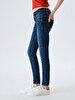 Julita X Tapered Leg Low Waist Jean Trousers