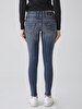 Julita X Tapered Leg Low Waist Jean Trousers