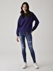 Julita X Tapered Leg Low Waist Jean Trousers