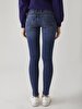 Julita X Tapered Leg Low Waist Jean Trousers