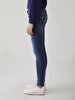 Julita X Tapered Leg Low Waist Jean Trousers