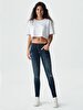 Julita X Dar Paça Düşük Bel Jean Trousers