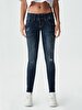 Julita X Dar Paça Düşük Bel Jean Trousers