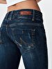 Julita X Dar Paça Düşük Bel Jean Trousers