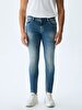 New Diego X Tapered Leg Mid Waist Jean Trousers