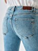 Nicole Tapered Leg Mid Waist Jean Trousers
