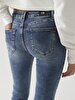 Nicole Mid Waist Jean Trousers
