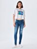 Nicole Mid Waist Jean Trousers