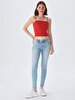Nicole Mid Waist Jean Trousers