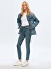 Bernita Dar Paça Yüksek Bel Jean Trousers