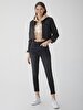 Bernita Split Yüksek Bel Jean Trousers