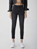 Bernita Split Yüksek Bel Jean Trousers