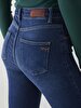 Bernita Split Yüksek Bel Jean Trousers