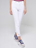Bernita Split Yüksek Bel Jean Trousers