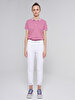 Bernita Split Yüksek Bel Jean Trousers
