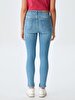 Bernita Split Yüksek Bel Jean Trousers