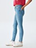 Bernita Split Yüksek Bel Jean Trousers