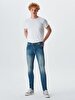 Jumy Dar Paça Orta Bel Jean Trousers