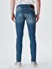 Jumy Dar Paça Orta Bel Jean Trousers