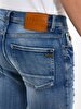Jumy Dar Paça Orta Bel Jean Trousers