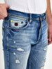 Jumy Dar Paça Orta Bel Jean Trousers