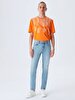 Jumy Dar Paça Orta Bel Jean Trousers