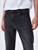 Jumy Dar Paça Orta Bel Jean Trousers