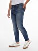 Jumy Dar Paça Orta Bel Jean Trousers