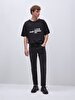Jumy Dar Paça Orta Bel Jean Trousers