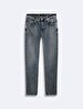 Jumy Dar Paça Orta Bel Jean Trousers