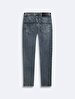Jumy Dar Paça Orta Bel Jean Trousers