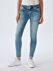 Molly M Tapered Leg Mid Waist Jean Trousers