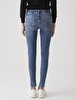 Molly M Tapered Leg Mid Waist Jean Trousers