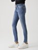 Molly M Tapered Leg Mid Waist Jean Trousers