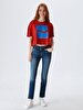 Molly M Dar Paça Orta Bel Jean Trousers