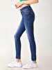 Molly M Tapered Leg Mid Waist Jean Trousers