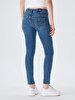 Molly M Tapered Leg Mid Waist Jean Trousers