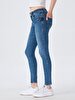 Molly M Tapered Leg Mid Waist Jean Trousers