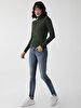 Molly M Mid Rise Orta Bel Jean Trousers