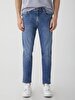 Diego X Y Tapered Leg Mid Waist Jean Trousers