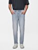 Diego X Y Tapered Leg Mid Waist Jean Trousers