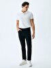 Sawyer Y Tapered Leg Mid Waist Jean Trousers